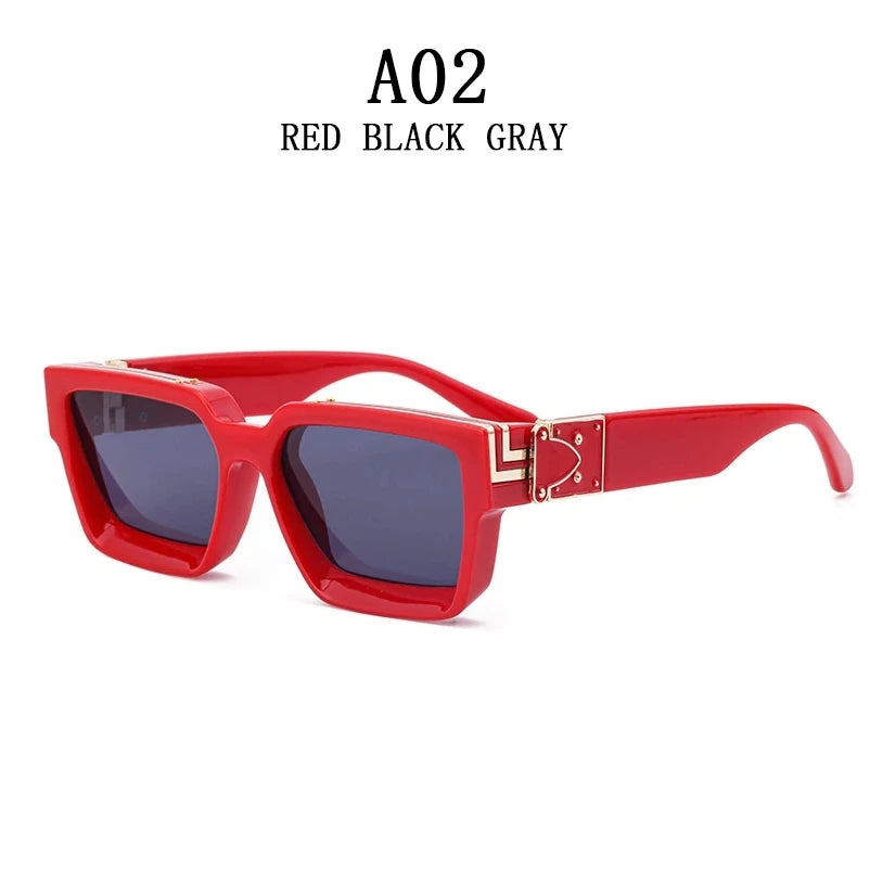 Óculos quadrados vintage