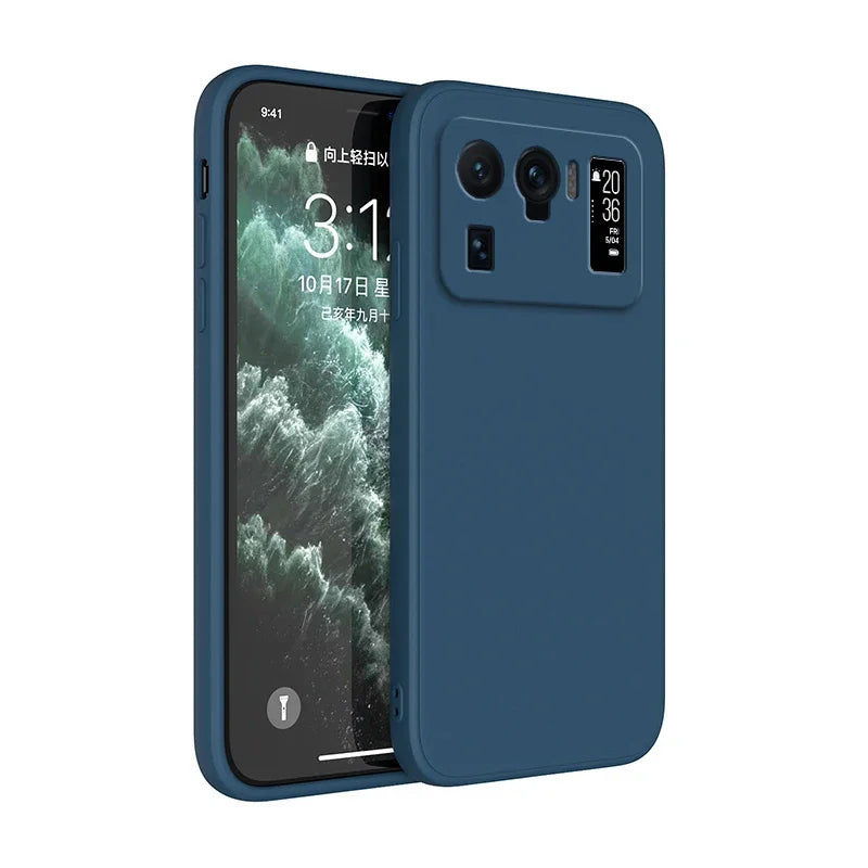 Capa de Silicone para Xiaomi Mi 11 e Modelos Compatíveis