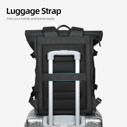 Mochila roll-top à prova d'água hk