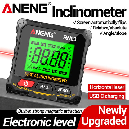 Inclinómetro laser digital ANENG RN01/RN02/RN03