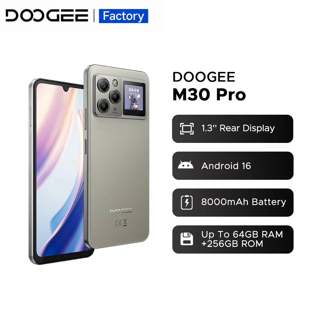 DOOGEE M30 Pro — Smartphone Robusto
