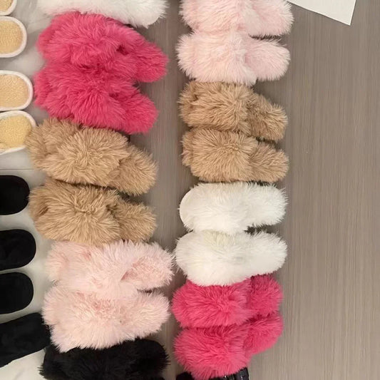 Chinelos pelúcia