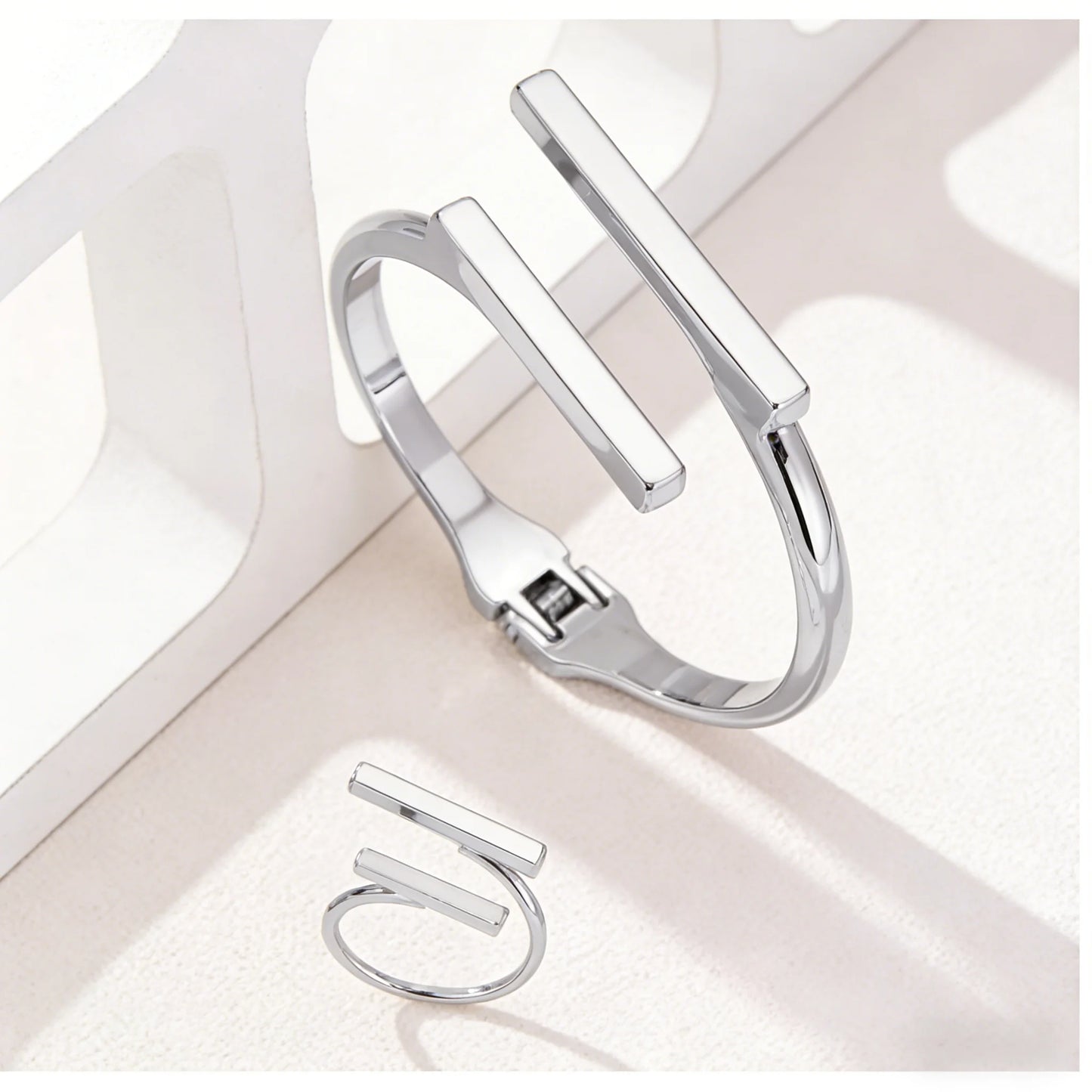 Conjunto design simples geométrico