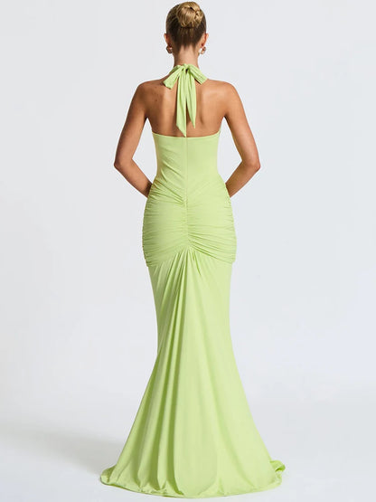 Vestido Mozision decote em V