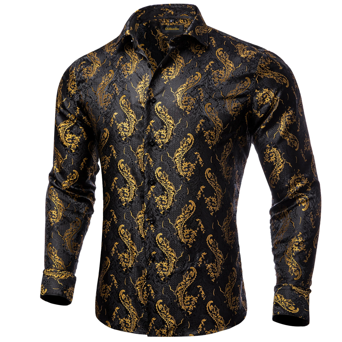 Camisa Masculina Paisley Roxa