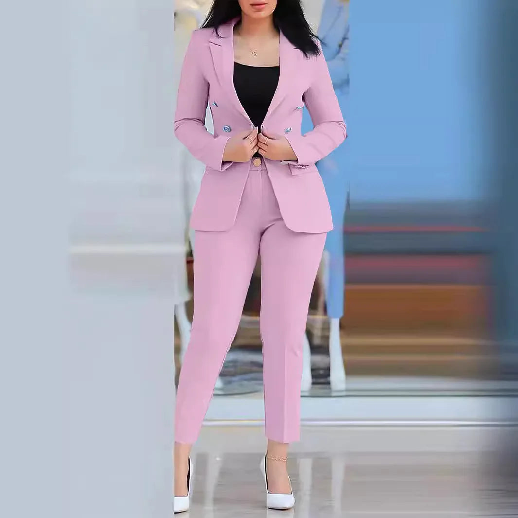 Fato Feminino Nowsaa com Blazer e Calças