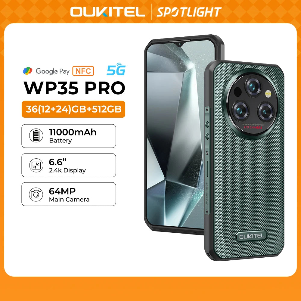Oukitel WP35 PRO Smartphone robusto