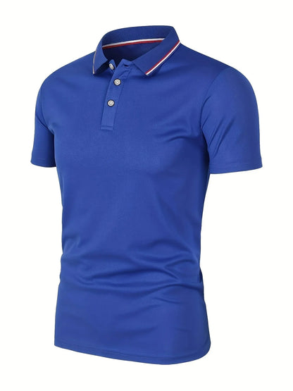 Camisa polo cor sólida
