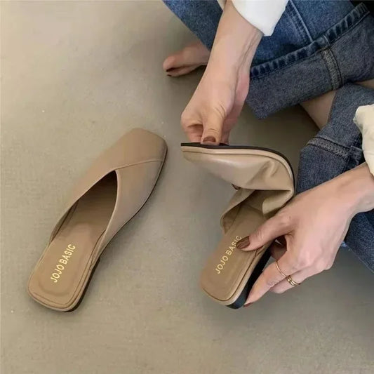 Mules Femininas Rasas de Verão – Confortáveis e Práticas para o Dia a Dia