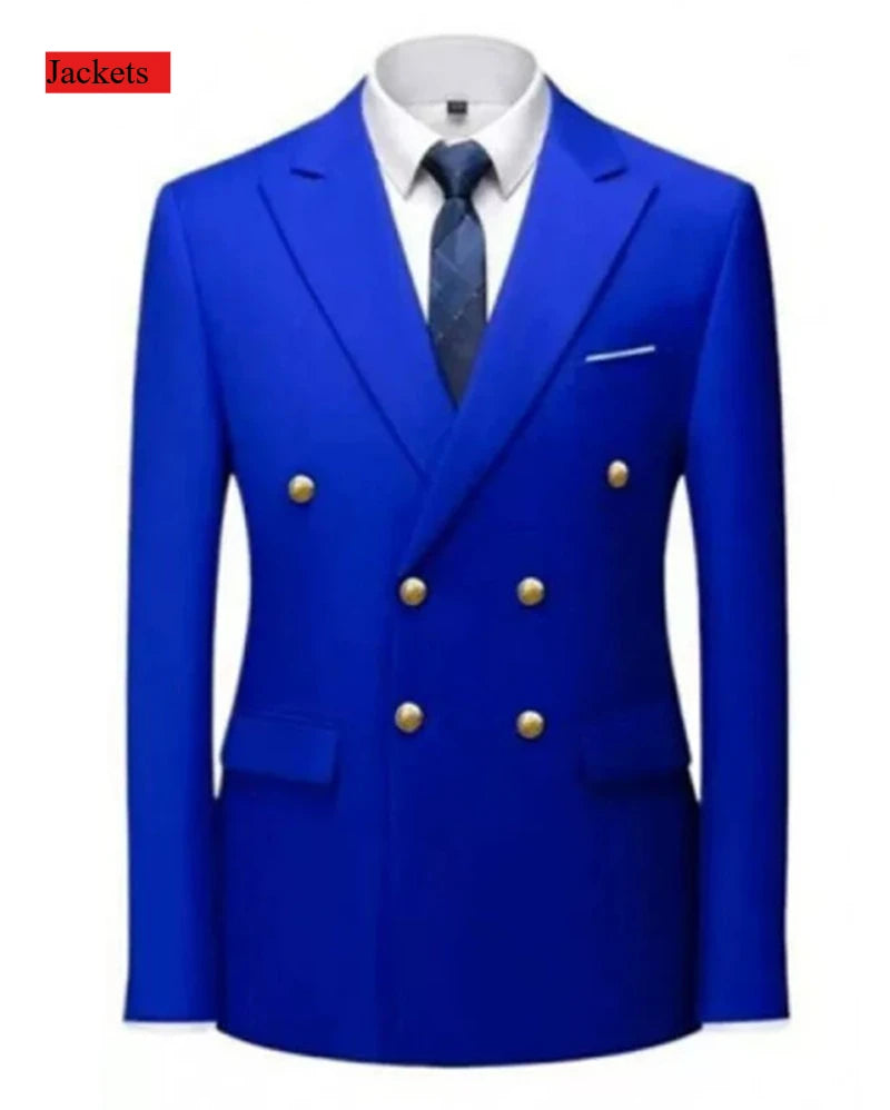Terno botão duplo slim fit