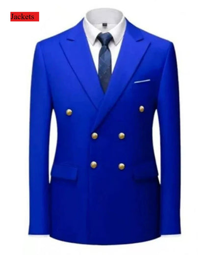 Terno botão duplo slim fit