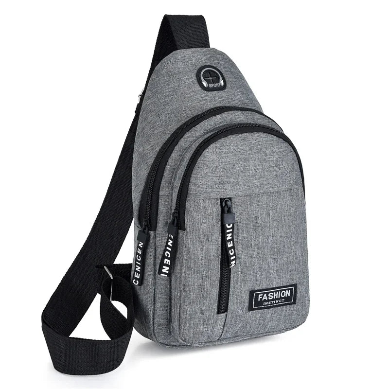 Mochila de peito casual
