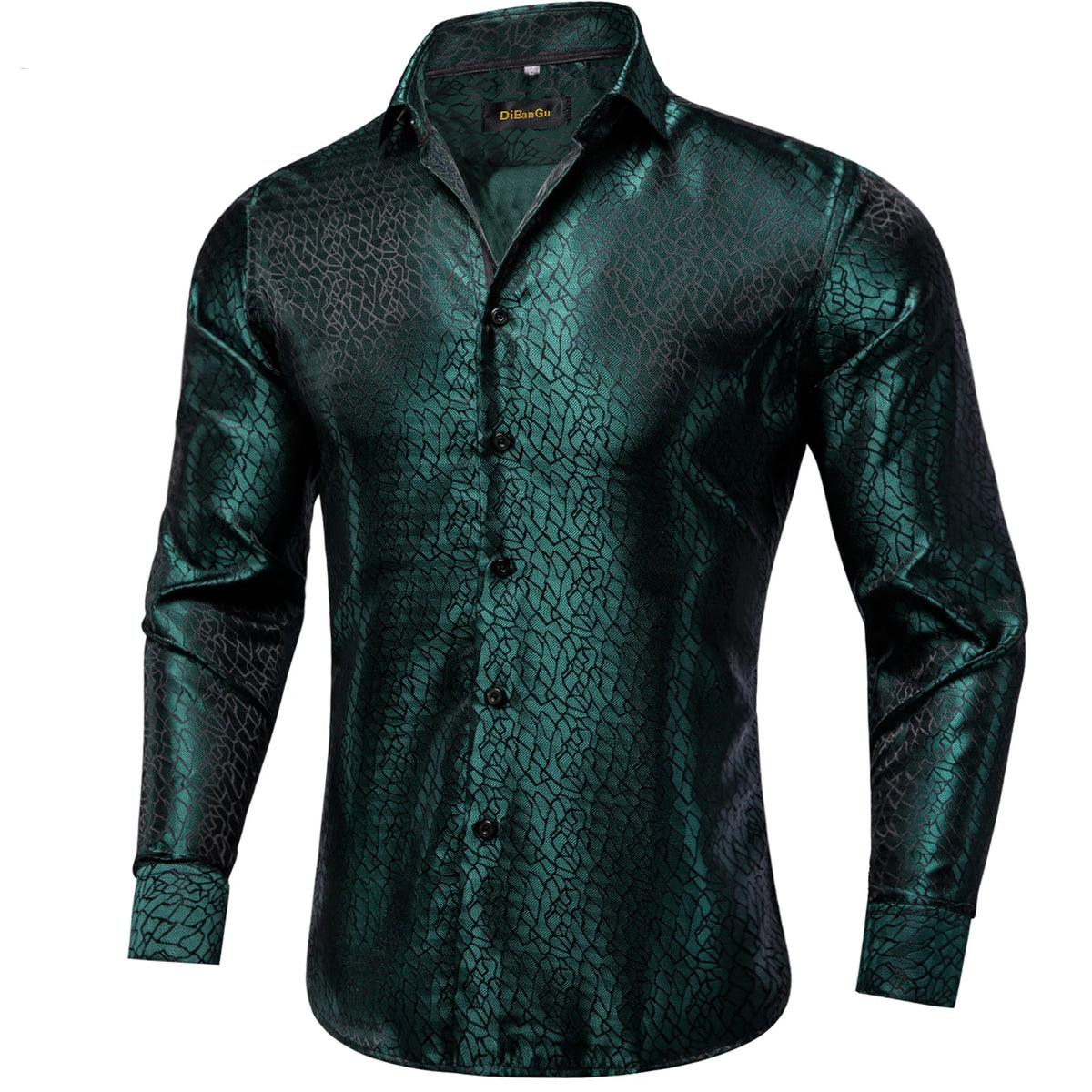 Camisa Masculina Paisley Roxa