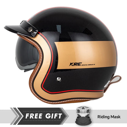 Capacetes de motocicleta Open Face