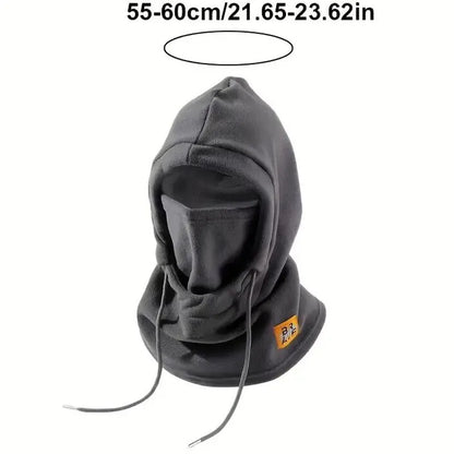 Gorro de inverno 3 em 1 com máscara e protetor de pescoço
