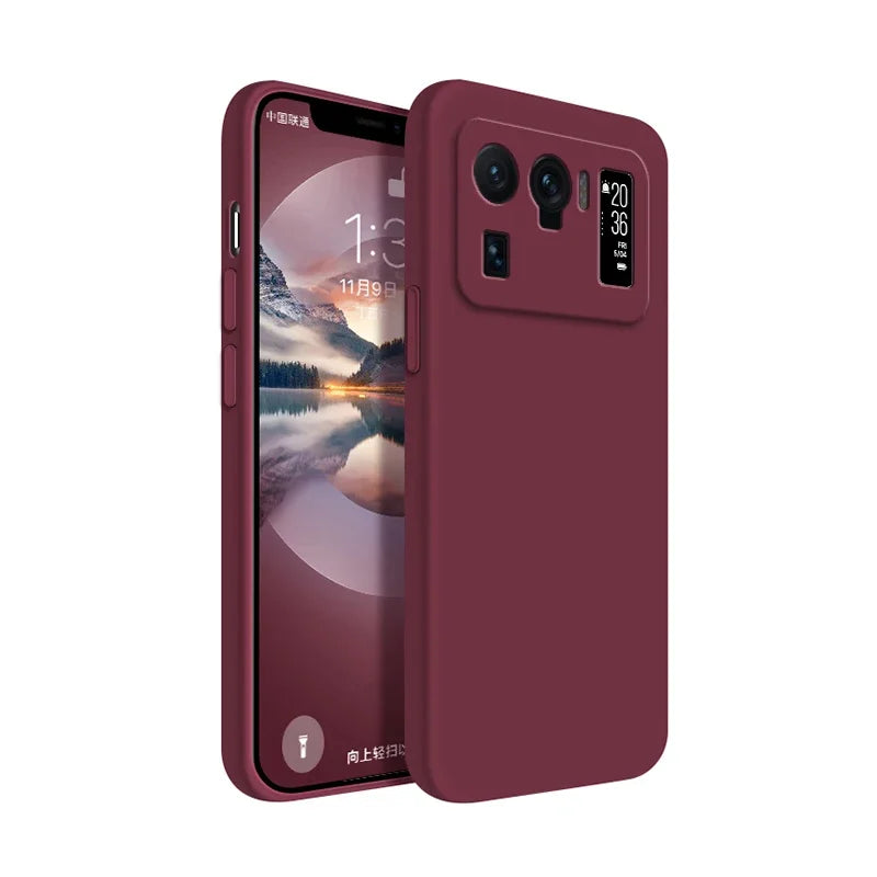 Capa de Silicone para Xiaomi Mi 11 e Modelos Compatíveis