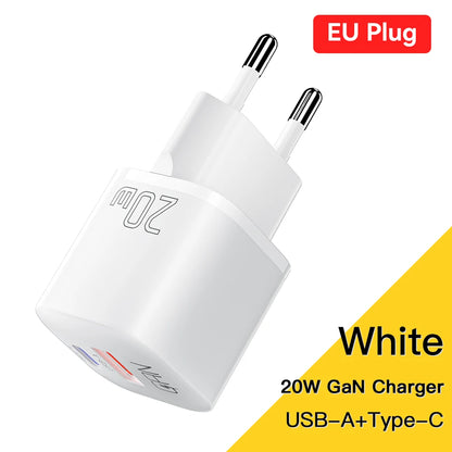Carregador Essager 20W GaN USB C