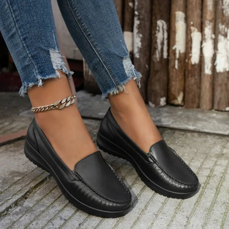 Sapatos confortáveis sola macia