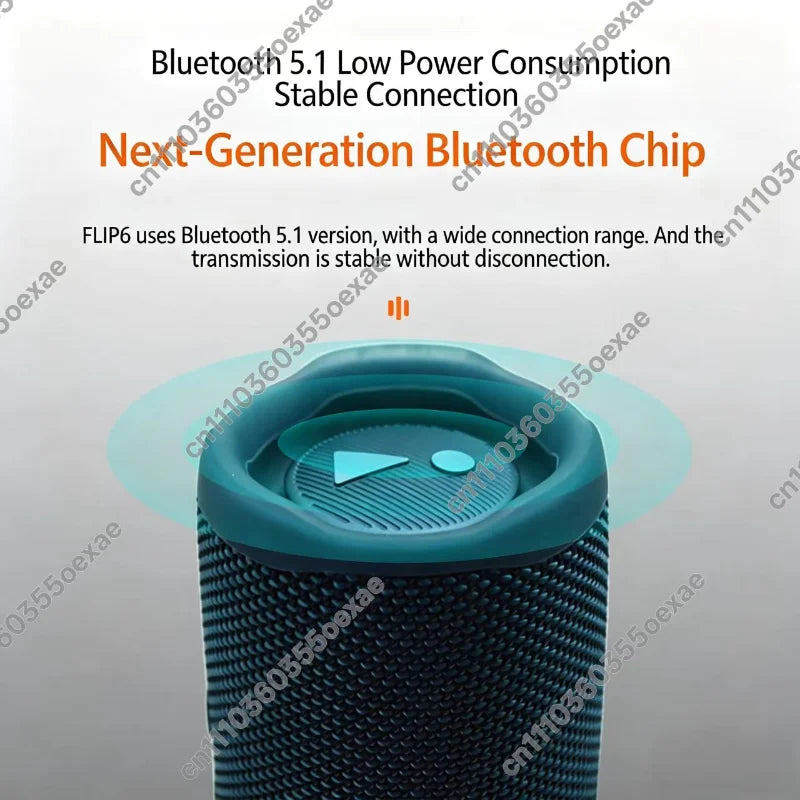 Caixa de Som Portátil JBL F6 — Bluetooth 5.3, IPX7, 25–49 W e USB