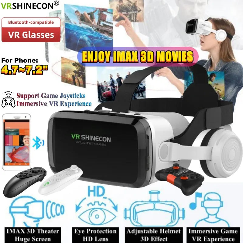 Óculos de Realidade Virtual sem Fio