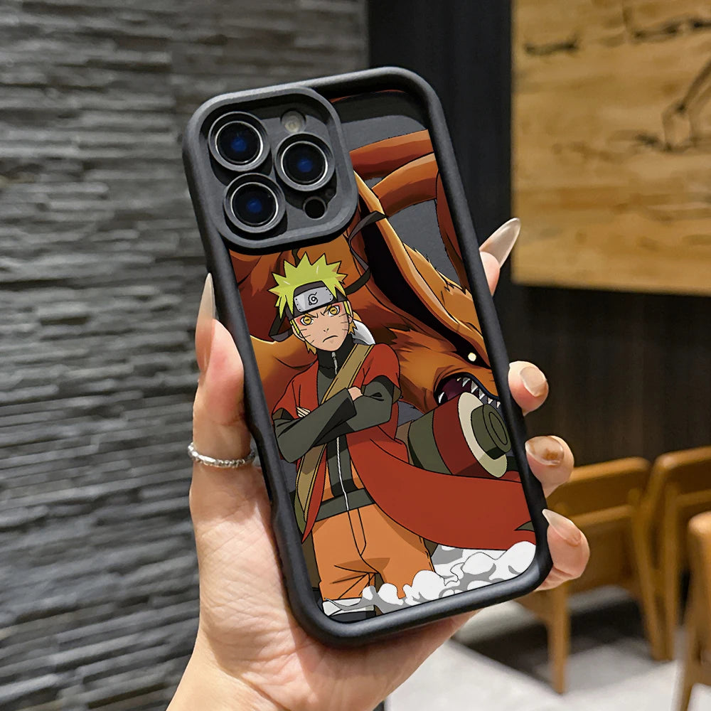 Capa Naruto Sasuke Uchiha para Xiaomi – Proteção e Design Anime