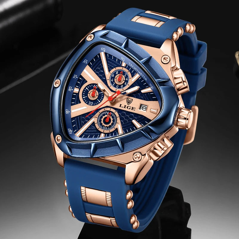 Relógio Masculino LIGE LG89103 — Cronógrafo