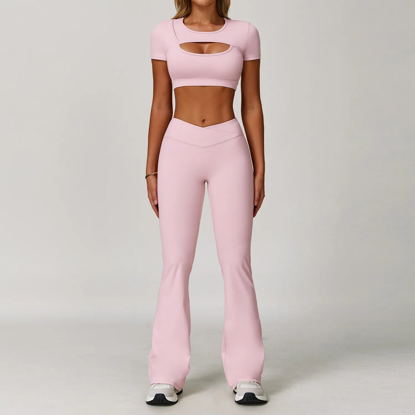 Conjunto de roupas esportivas