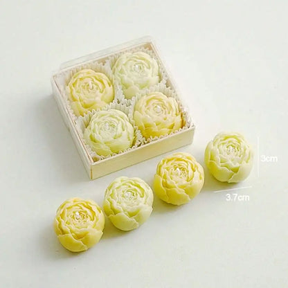 Caixa de Velas Aromáticas Florais