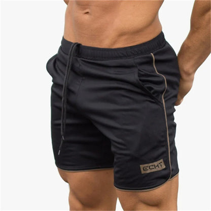 Calções Fitness Respirável Malha