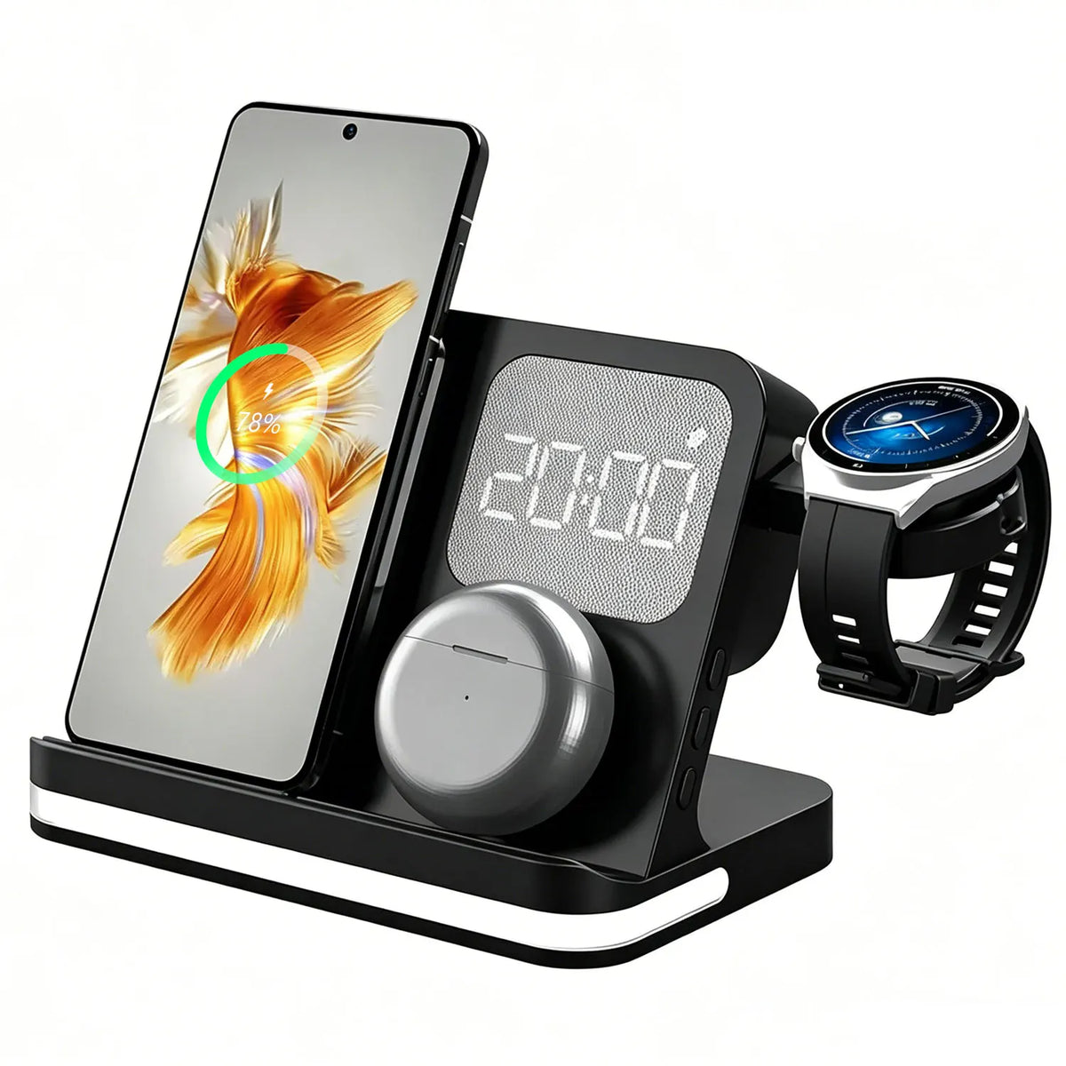 Carregador Sem Fio 4 em 1 para Samsung