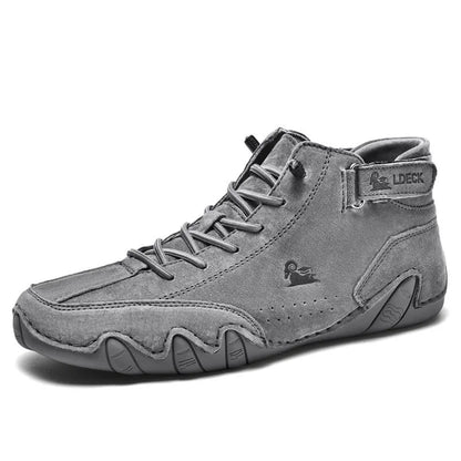 Botas Masculinas Casuais para Motocicleta – Calçado de Inverno Impermeável