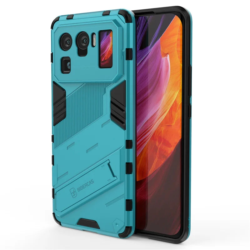 Capa Antichoque com Suporte para Xiaomi Mi 11 Ultra e Outros Modelos