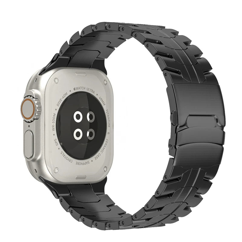 Pulseira de Aço Inoxidável para Apple Watch — 42 a 49 mm