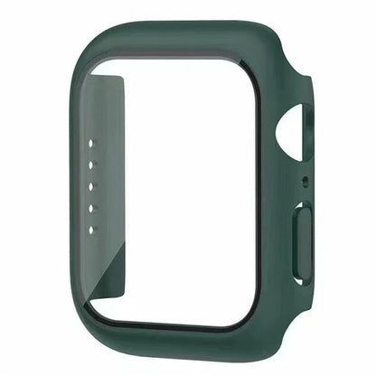 Película protetora de vidro + capa para Apple Watch