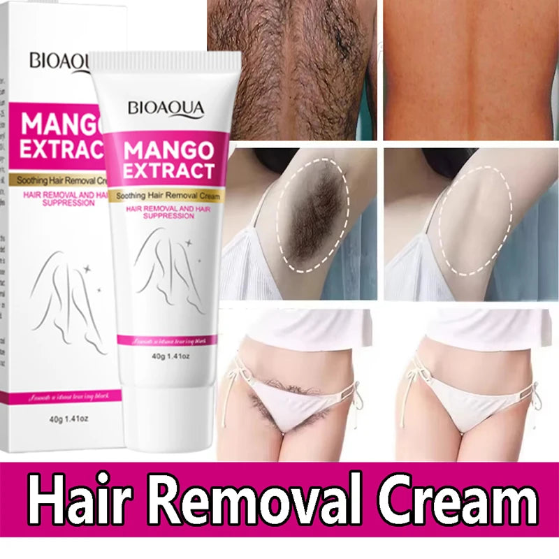 Creme Depilatório para Redução do Crescimento dos Pelos