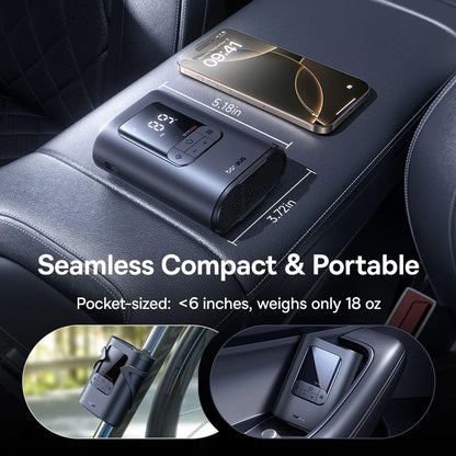 Compressor de ar portátil Baseus GoTrip VA1 Pro/Max para automóvel
