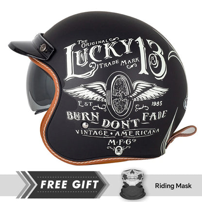 Capacetes de motocicleta Open Face