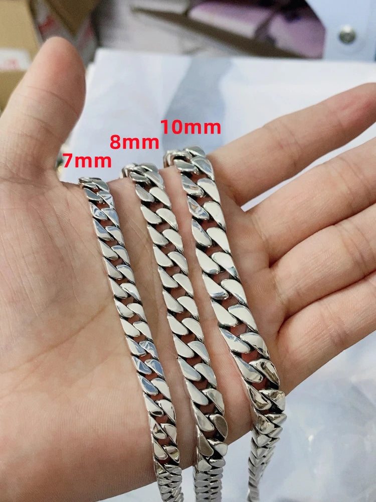 Pulseira de prata esterlina artesanal