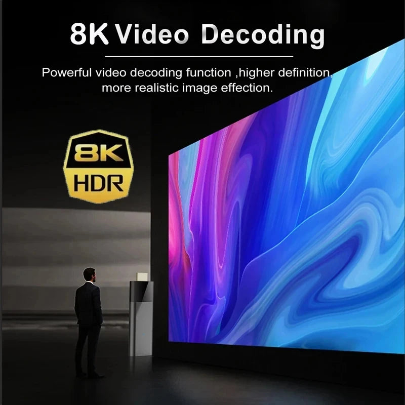 Q12 Mini TV Stick Android 14