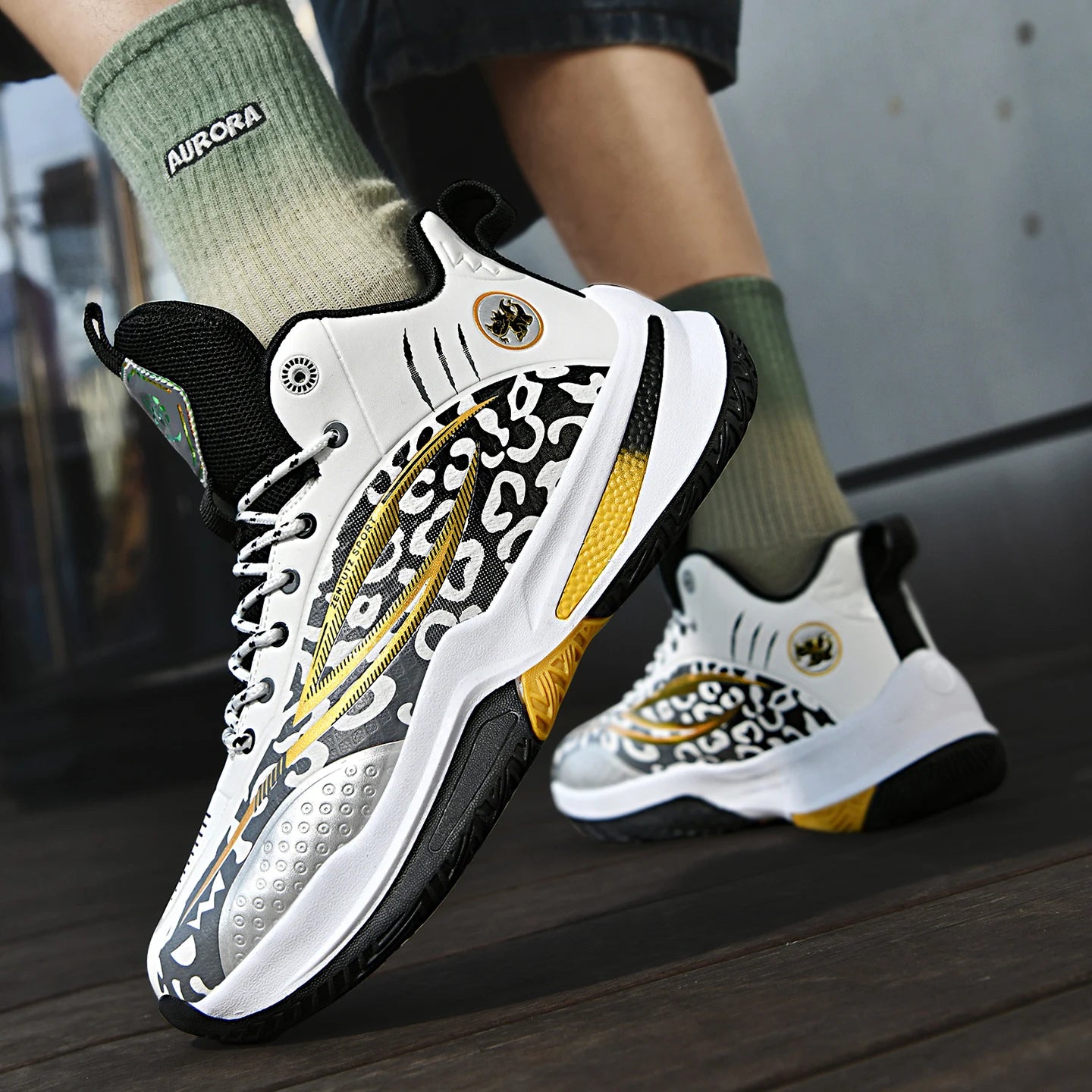 Tênis de basquete atlético amortecimento