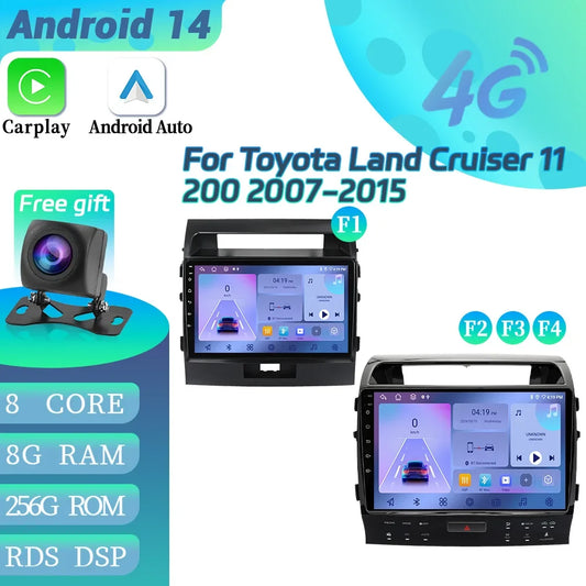 Rádio para Toyota land cruiser 11 200 2007-2015