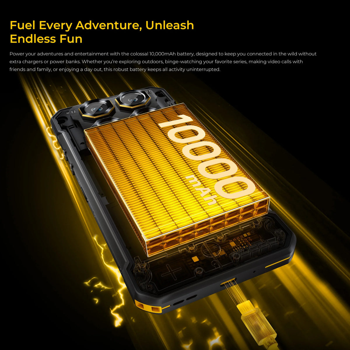 OUKITEL WP60 5G — Smartphone Robusto 7,2″, 48 GB + 512 GB