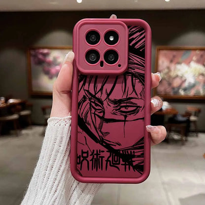 Capa Jujutsu Kaisen Anime para Xiaomi, POCO e Redmi – Design Exclusivo e Proteção
