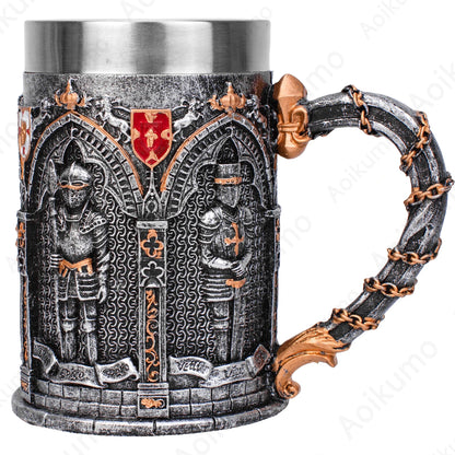 Caneca Viking 600 ml em Resina