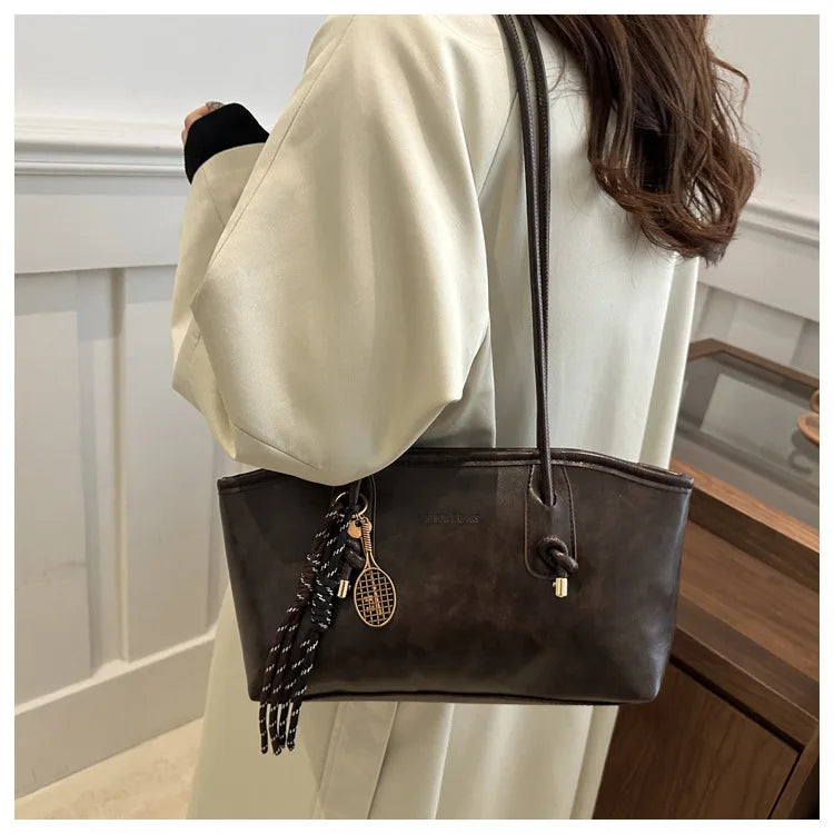 Bolsa Tote Feminina com Pingente