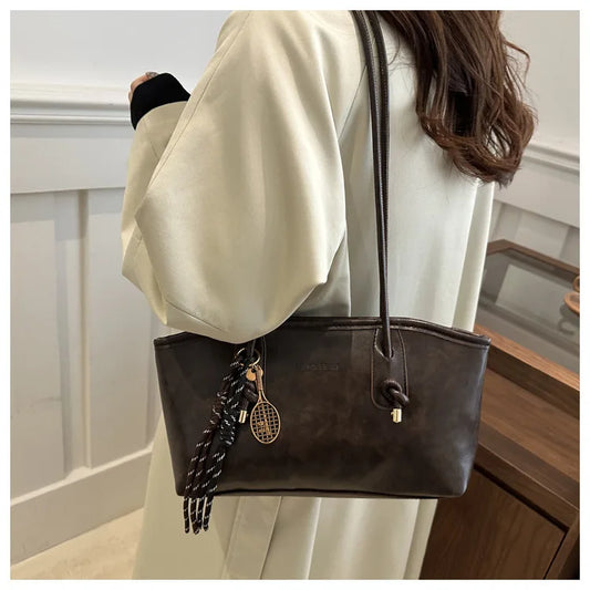 Bolsa Tote Feminina com Pingente
