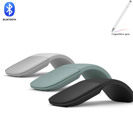 Mouse Bluetooth dobrável ultra fino