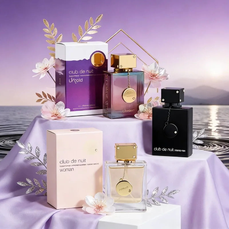 Perfume de luxo para homem e mulher
