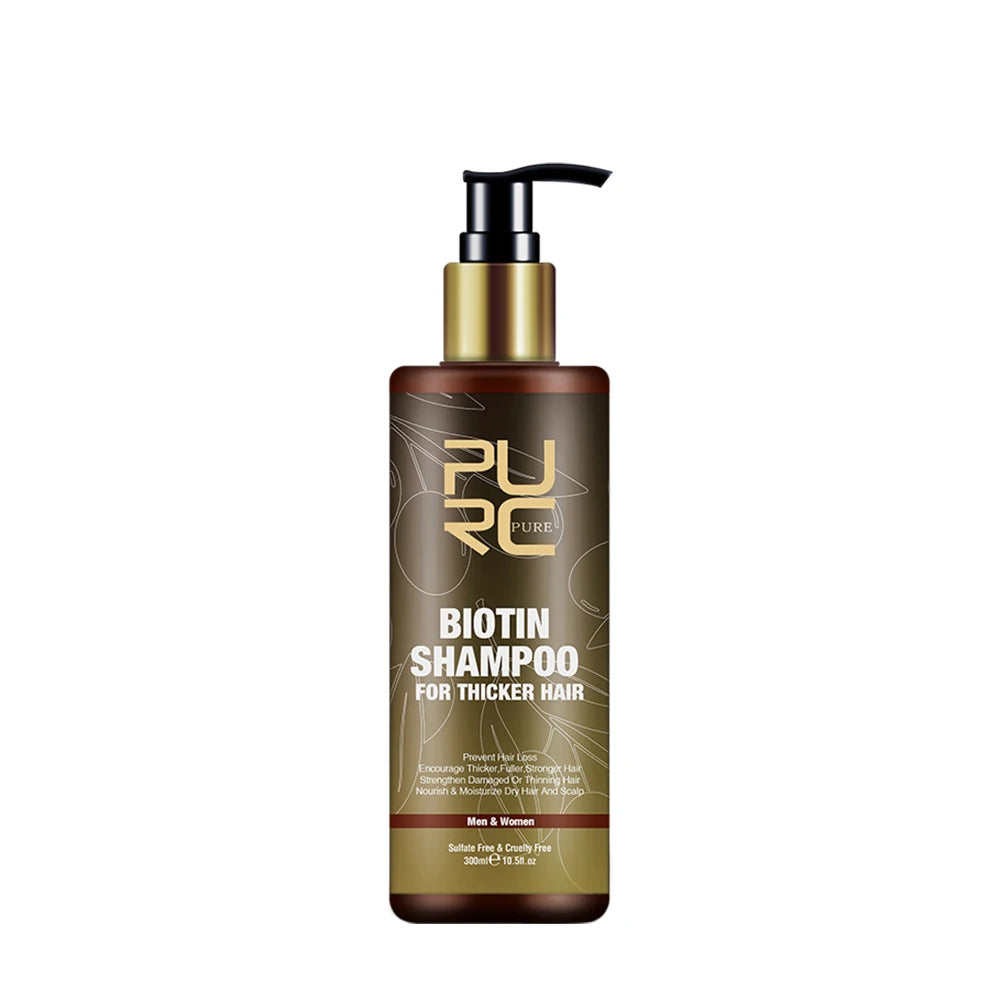 Shampoo e Condicionador Purc com Óleo de Biotina