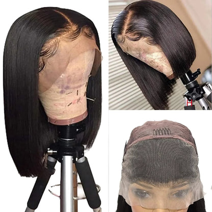 Peruca Bob Curta Estilo Vietnamita